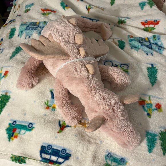 BNWT HUGE Jellycat Rose Dragon - Picture 3 of 8